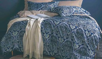 Комплект постельного белья синее Tango DF-170